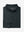 Folded view of dark gray solid stretch cotton pique long sleeve polo shirt