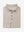 Folded view of light khaki solid stretch cotton pique long sleeve polo shirt