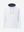 3D view of white soft stretchy hoodie with inner print hood