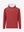 3D view of red  soft stretchy hoodie with inner print hood
