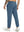 Water Resistant Comfy Fleece Golf Joggers in bluish grey, front lower body fit view