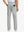 Rear lower leg view of Water Repellent 8 Pockets Pants in LIGHT GREY，showing fabric texture and fit.