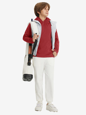 Youth Long Sleeve Hoodied with Kangaroo Pocket
