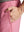 PINK 7 Inch Heather Performance Golf Shorts detail shot of right hand in side pocket