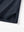 Detail view of hem on navy solid stretch cotton pique long sleeve polo shirts