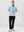 Pin-Stripe Quarter Zip with Hood