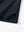 Detail view of hem on dark navy solid stretch cotton pique long sleeve polo shirts