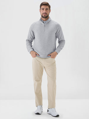 Textured Heather Cozy Quarter Zip
