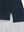 Detail view of hem on navy  women's 4 buttons golf polo shirts