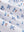 Close-up texture of  white golf youth print midlayer Q-zip pullover sweatshirt fabric showing detailed premium material and weave.