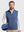 Nylon Blend Stripe Texture Golf Vest with 5 Pockets