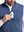 Nylon Blend Stripe Texture Golf Vest with 5 Pockets