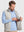 Nylon Blend Stripe Texture Golf Vest with 5 Pockets